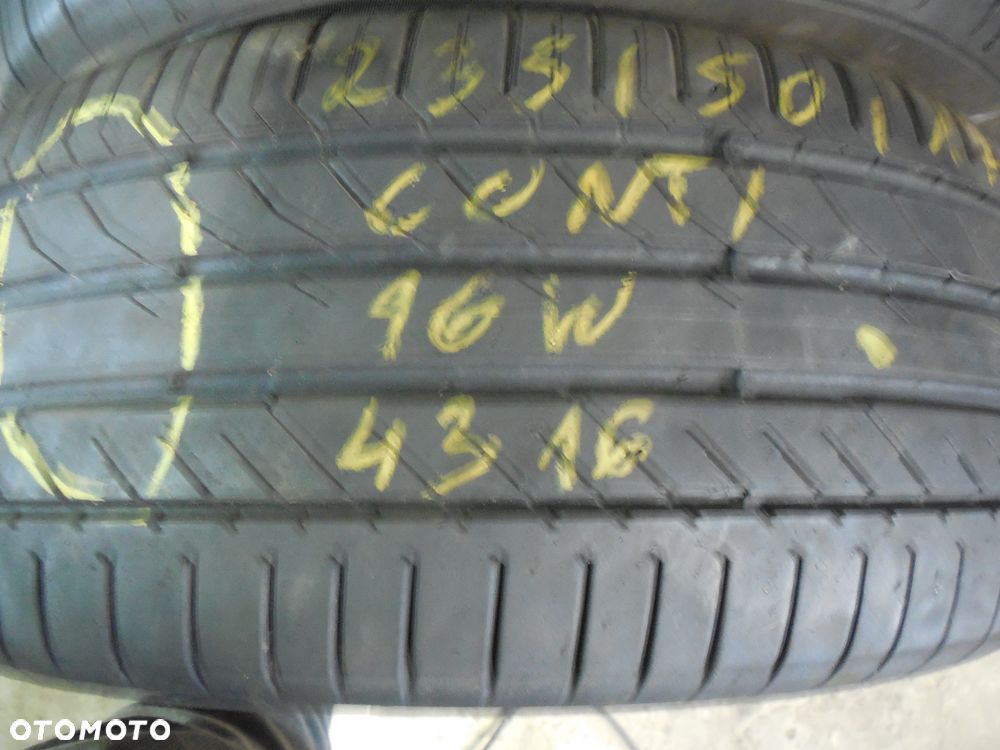 OPONY 235/50R17 CONTINENTAL SPORT CONTACT 5 DOT 4316  6.9MM - 3