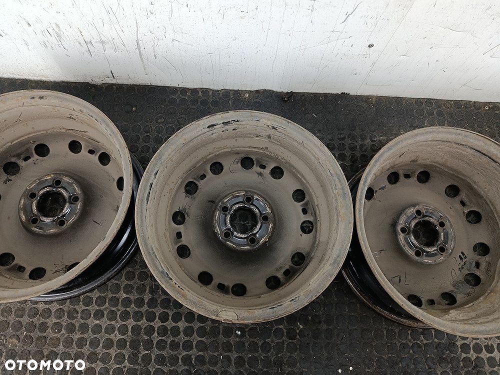 FELGI STALOWE KOMPLET 15 VW POLO IV 9N 6R0601027R/AE - 7