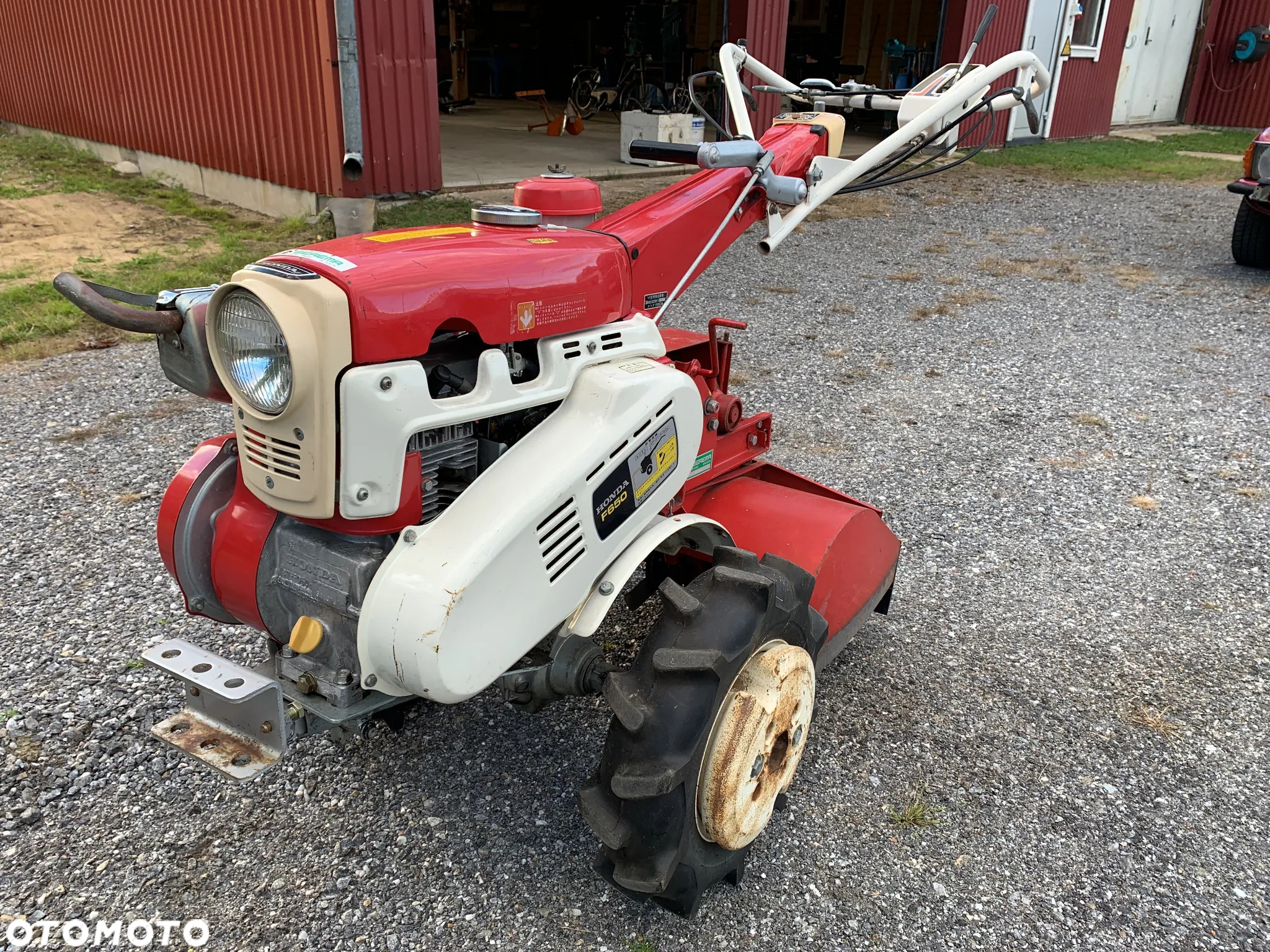 Honda F 650 glebogryzarka - 8