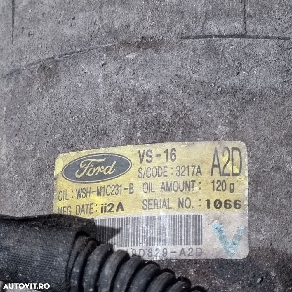 Compresor clima Ford EcoSport II 1.0 EcoBoost 2013 - 2017 125CP M1JC M1JJ M1JU (1389) ... - 5