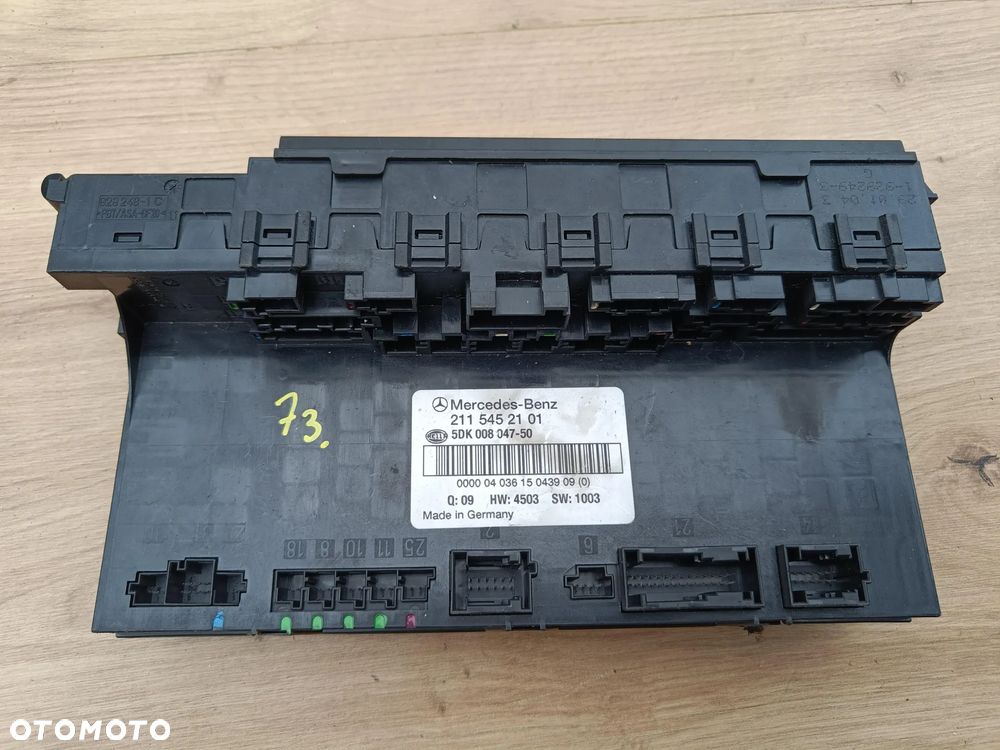 MERCEDES W211 MODUŁ STEROWNIK SAM TYLNY 2115452101 - 1