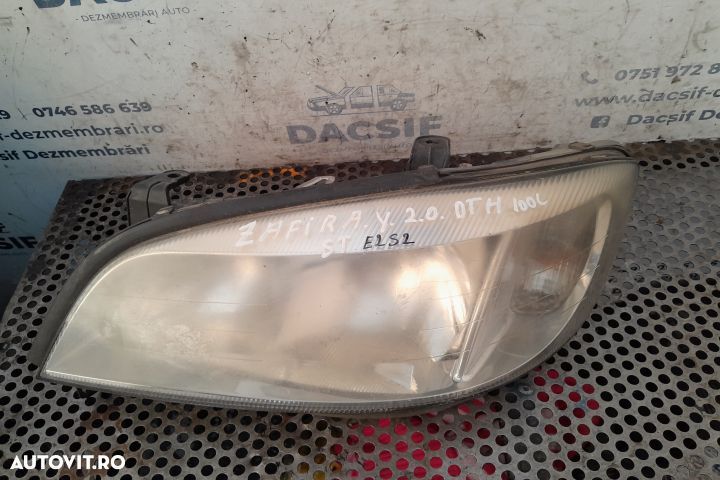 Far stanga Opel Zafira A  [din 1999 pana  2003] Minivan 5-usi 1.8 MT - 1