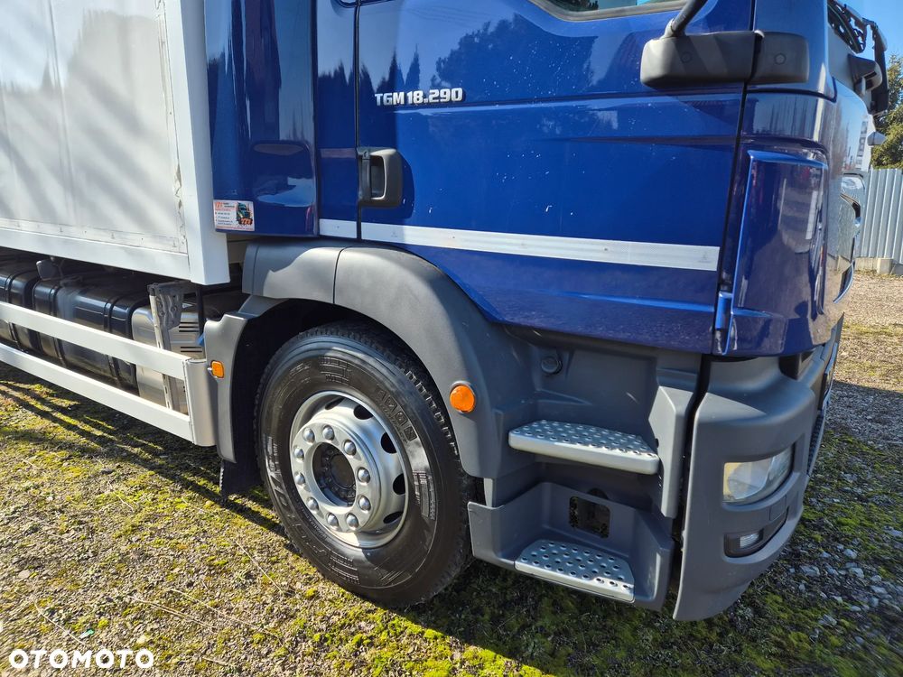 MAN TGM 18.290 Carrier HAK 2 zbiorniki z Holandii  7.5m / 19 palet / winda i drzwi / OKAZJA - 11