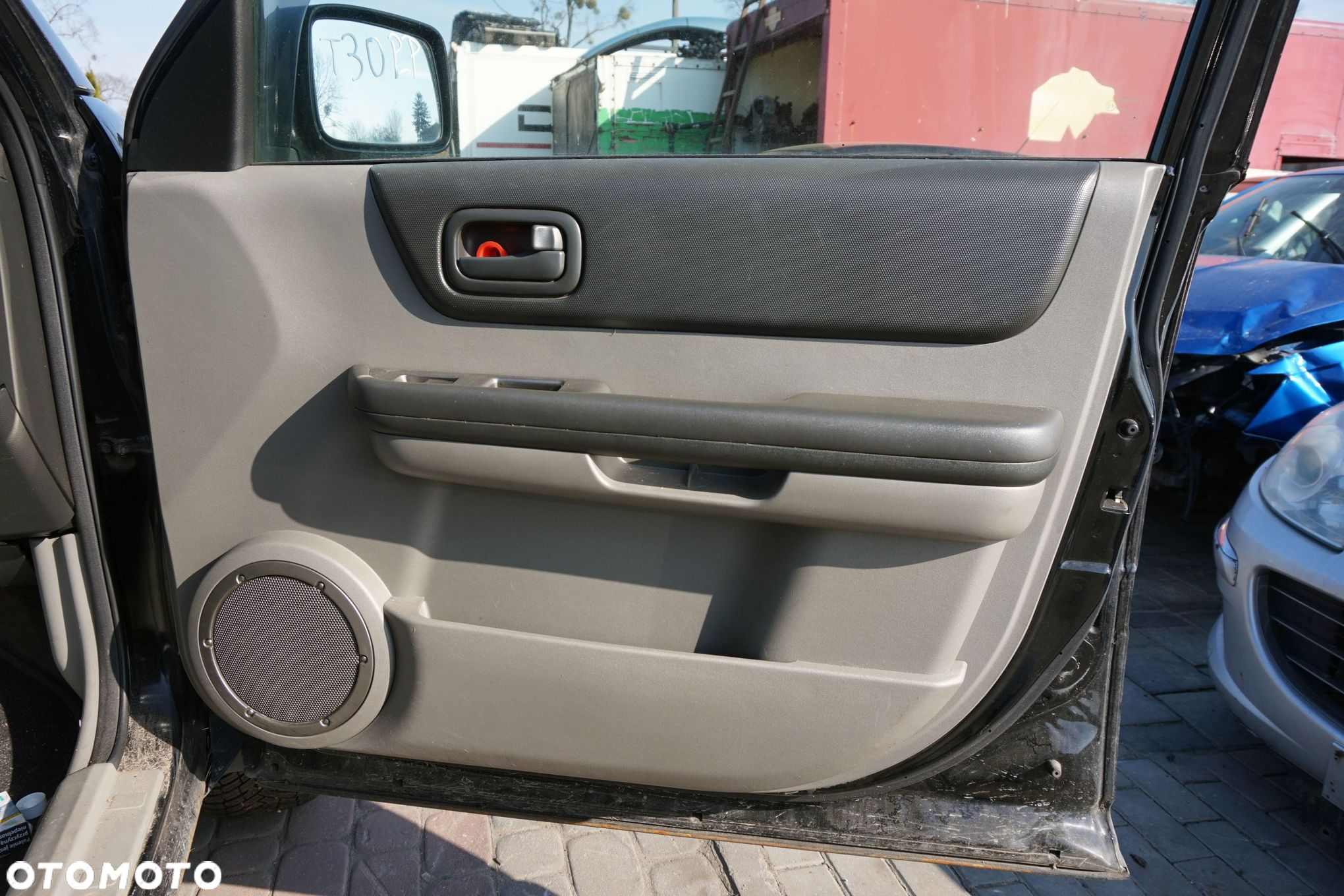 DRZWI PRZEDNIE PRAWE X-TRAIL T30 I KH3  CZARNY NISSAN 2001-2007 - 7