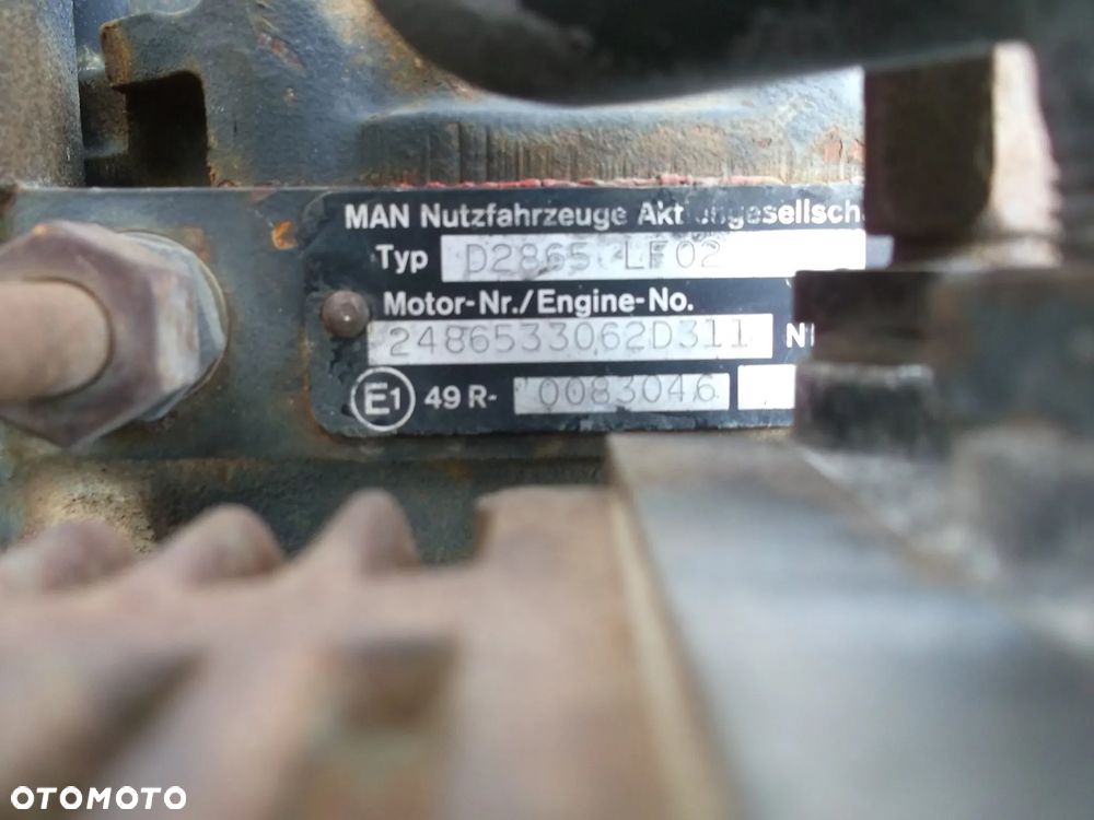 Silnik kompletny Man F90 D2865 LF02 272KM - 5