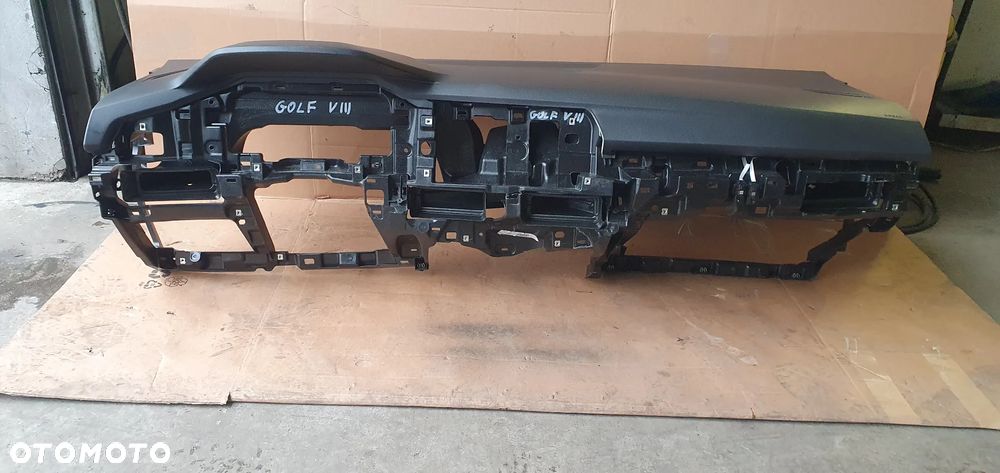 Konsola deska rozdzielcza kokpit Airbag pasażera HEAD UP oryginał VW Golf VIII 8 - 5