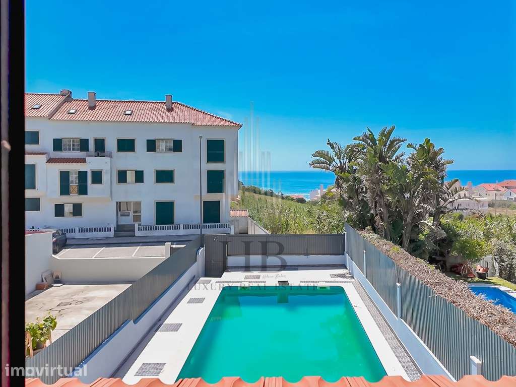 Elegante Villa T4 com Piscina e Vista Mar |Praia das Maçãs Colares - Grande imagem: 3/58