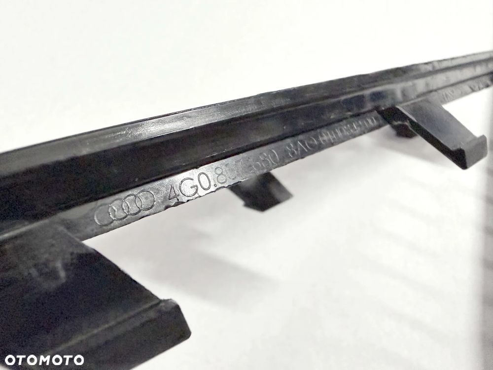 Listwa Wlot Kratki PRAWA LEWA Audi RS6 4G Lift - spojler, BLACK - 7