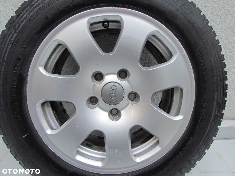 VW AUDI 5X112 15'' ET39 7x15 H2 KOLA FELGI ALUMINIOWE KPL ORG 8E060102525 - 3