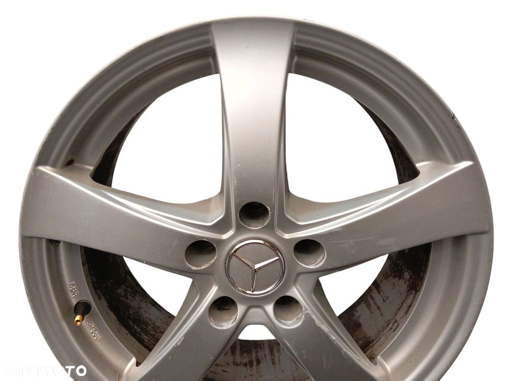 FELGA ALUMINIOWA MERCEDES C W204 (2007-2011) 1.6 KOMPRESSOR 156KM KBA47688 - 4