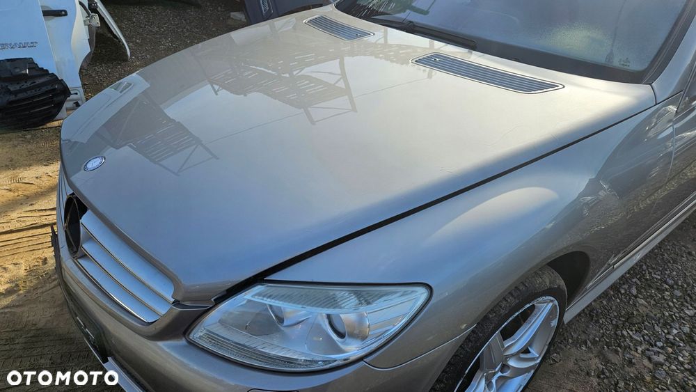 maska pokrywa silnika przód kompletna mercedes w216 216 cl kolor 723 - 5