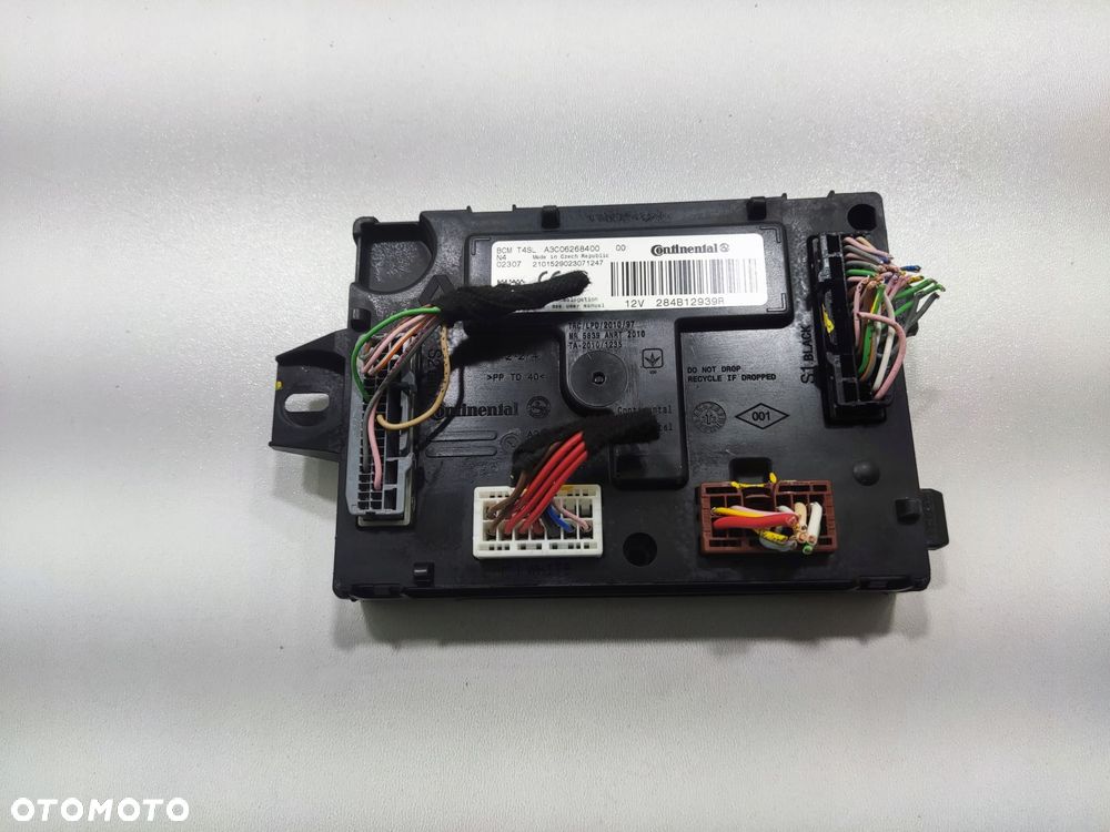 moduł sterownik bcm renault express ii 1.5 blue dci 284b12939r 2021-2024 - 2