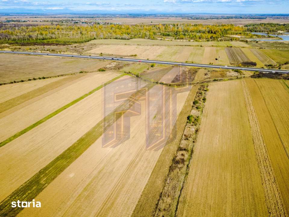 Terenuri industriale cu deschidere la A1, km 64 – Jugureni, Dambovit - Imagine principală: 5/16