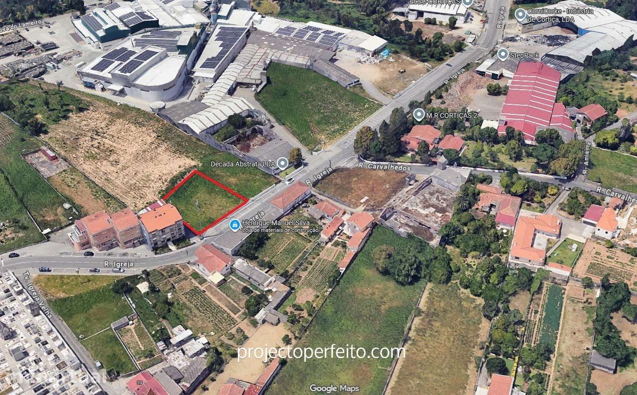 Lote de Terreno  Venda em São Paio de Oleiros,Santa Maria da Feira - Grande imagem: 2/5