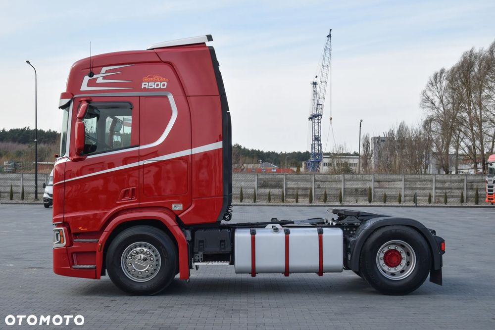 Scania R500 / FULL AIRMATIC / HYDRAULIKA / RETARDER / KLIMATYZACJA POSTOJOWA / ACC / KLIMA / FULL LEDY / 2021 / SERWISOWANA / SPROWADZONA - 8