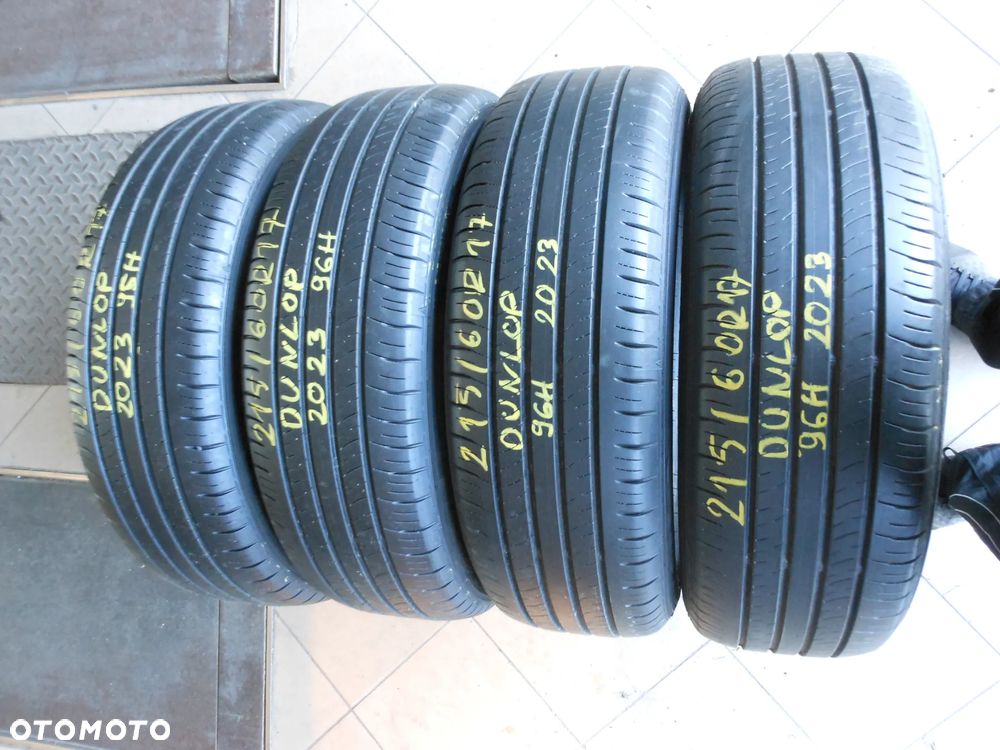 Opony 215/60r17 dunlop enasave ec300+ 2x6,7mm 2x6,2mm lato komplet - 1