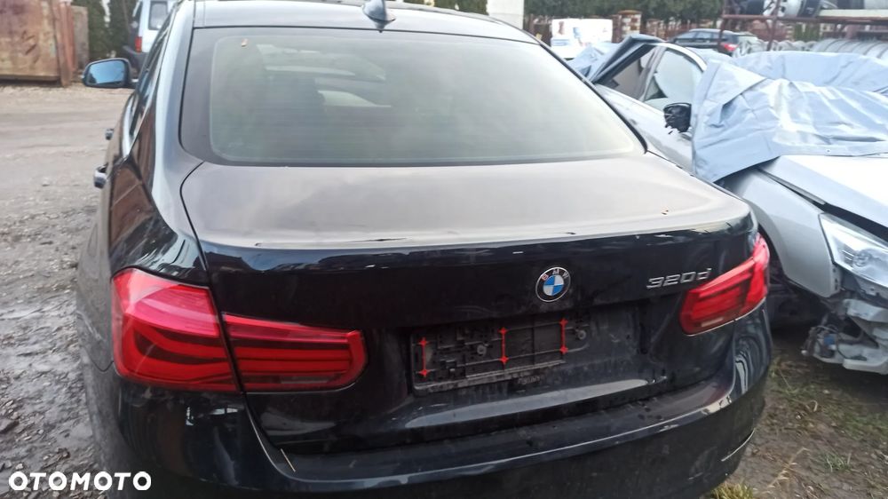 BMW F30 16- lift 2.0D silnik   B47D20  drzwi lusterko klapa zderzak maska lakier Schwarz 2 668 - 3