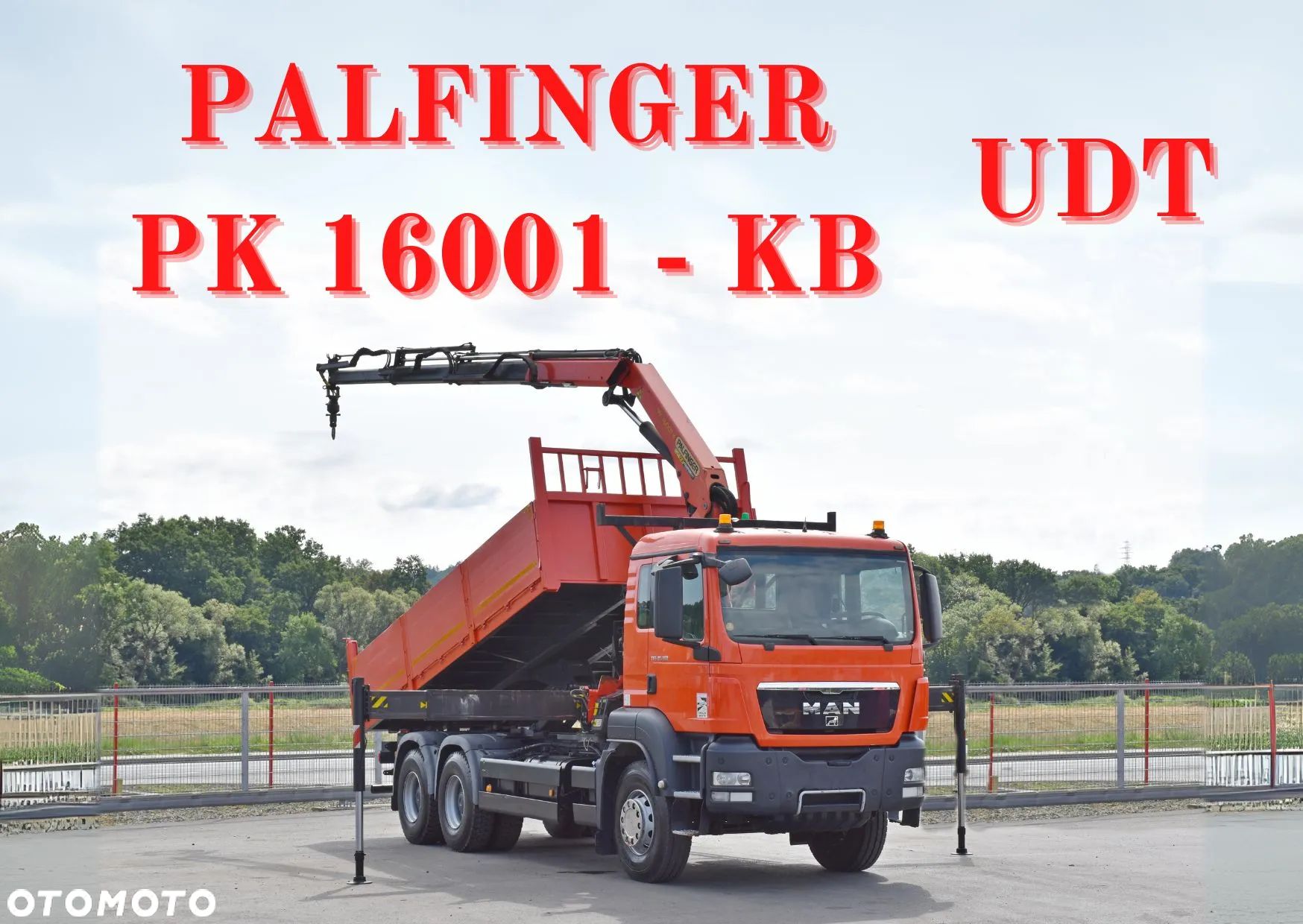 MAN TGS 26.360 * WYWROTKA 6,10m + PK 16001 - KB + PILOT / 6x4 - 1