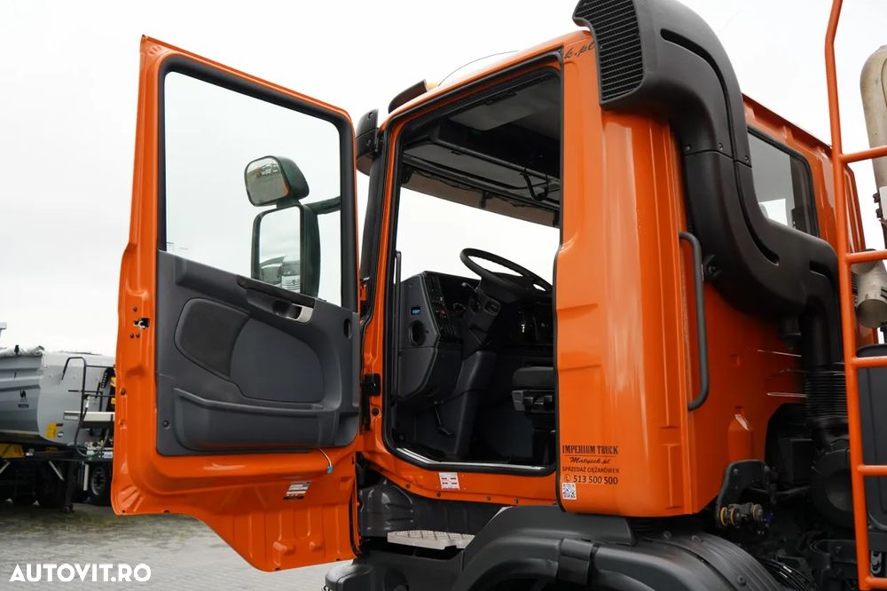 Scania G 440 / 6x6 / BASCULĂ TRIPLU / 2X HIDRODROBOOTS / BOARDMATIC / 100% ANVELOPE / MANUALĂ - 28