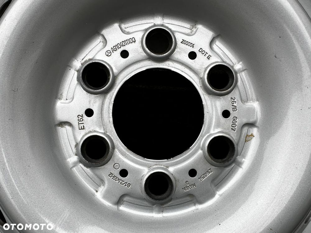 225 75 16C / Mercedes SPRINTER 6x130 / czujniki /et62 / CONTINENTAL wielosezon - 6