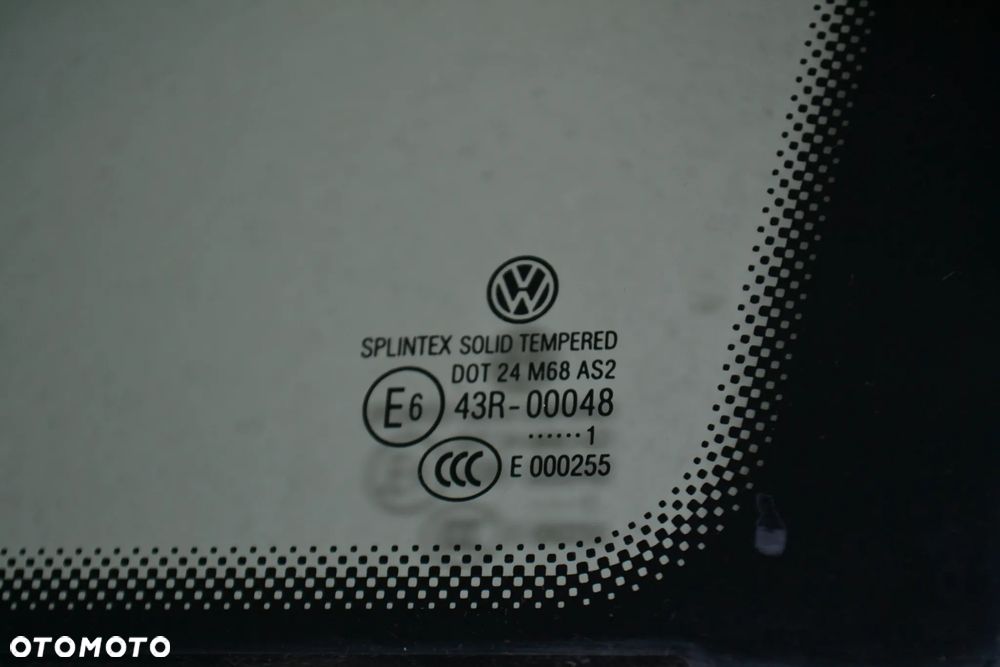 VW TOURAN 03-15 SZYBA BOCZNA KAROSERYJNA TRÓJKĄT LEWA SPLINTEX 2011 1T0845411 - 3