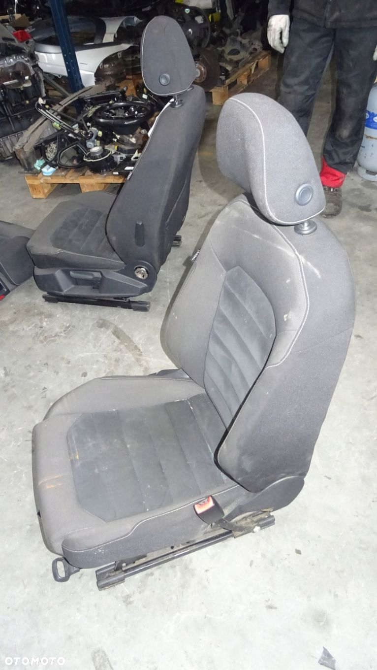Fotele kanapa Passat B7 kombi alcantara - 4
