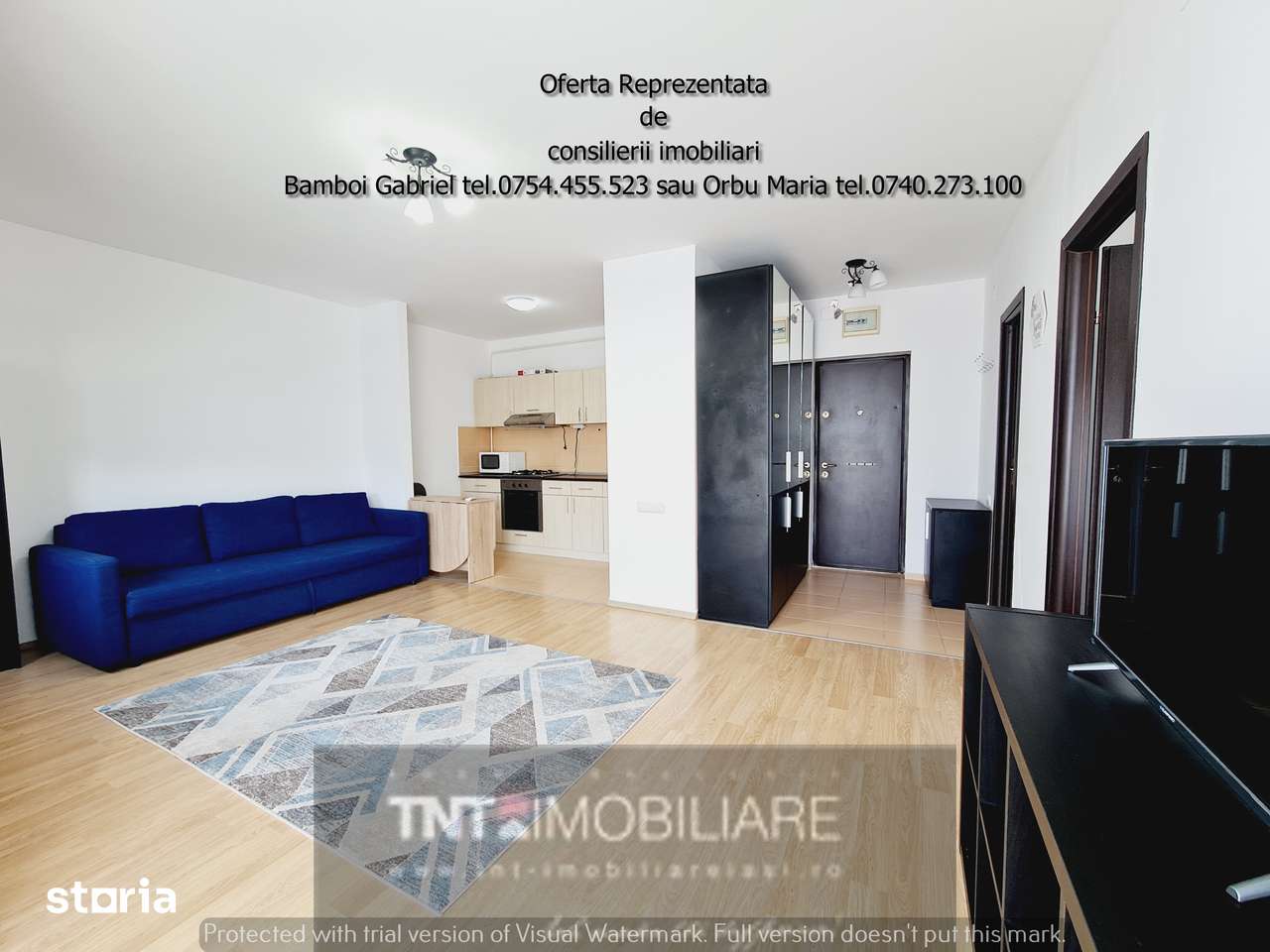 Apartament 2 camere de inchiriat bloc nou zona Tatarasi-Sud — fotografia 3