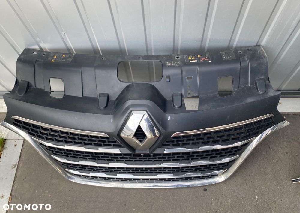 RENAULT MASTER 3 III  lift 4 IV 19-> Kompletny GRILL GRIL ATRAPA CHŁODNICY CHROM  628959833R - 5