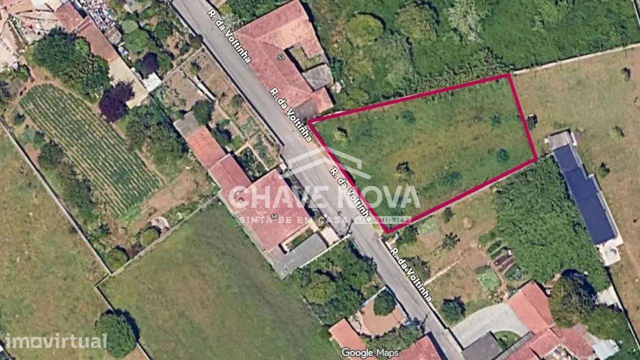 Terreno plano com 1.040 m² localizado na Rua da Voltinha, em Espinho - Grande imagem: 2/3