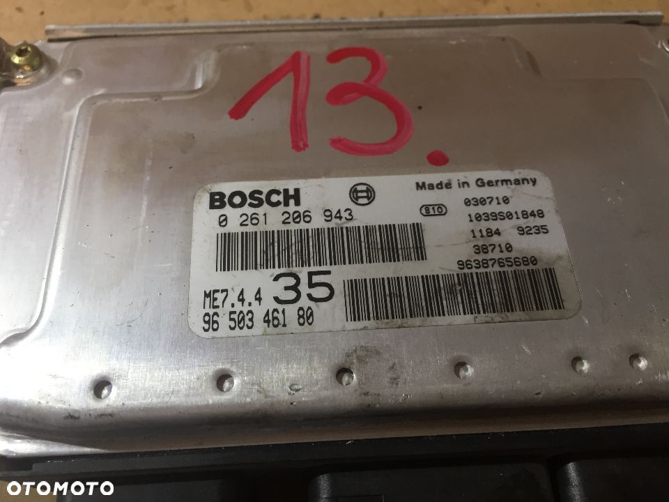 #KOMPUTER PEUGEOT 307 1.6 16V nr 9650346180 - 4