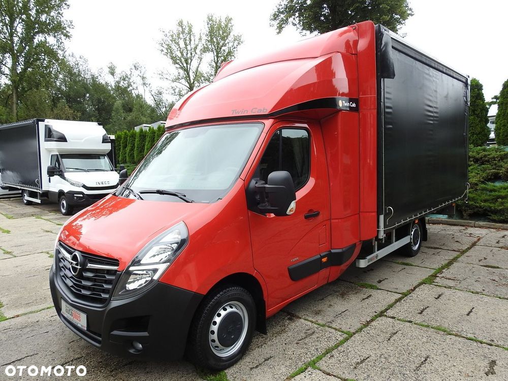 Opel MOVANO PLANDEKA 10 PALET WEBASTO TEMPOMAT KLIMATYZACJA LEDY PNEUMATYKA  165KM - 7