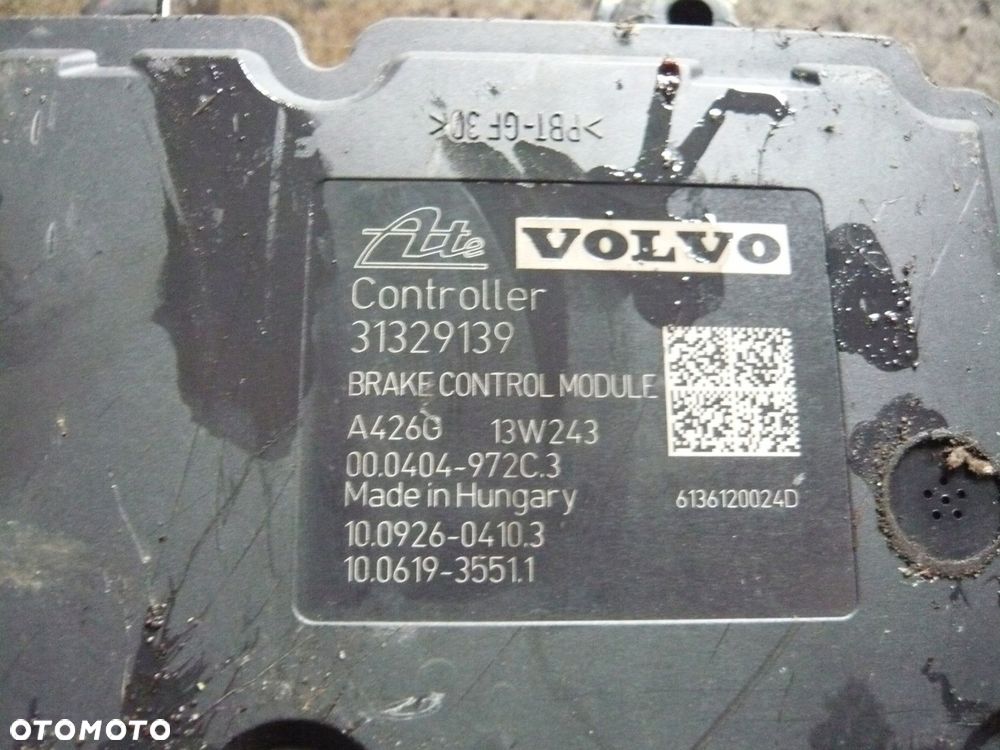 pompa hamulcowa abs 31329139 volvo v70 iii - 2