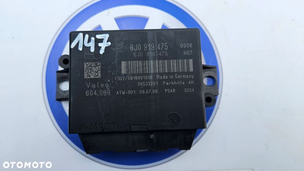 Seat Ibiza 6J 4 IV Moduł czujników parkowania Sterownik PDC 6J0919475 - 2