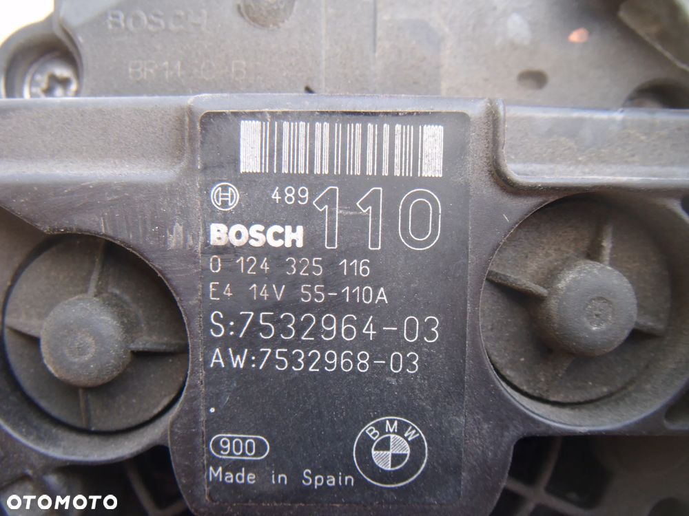 bmw1  e-87  1.6b alternator  0124325116 - 3