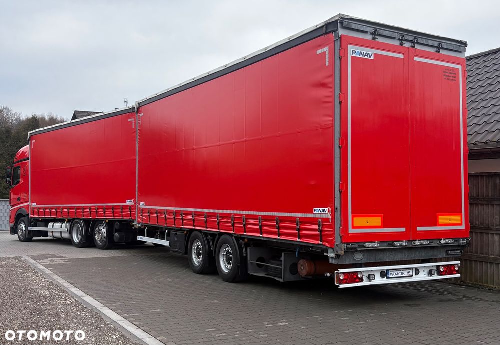 Mercedes-Benz Actros Big Space 2545 Zestaw/Tandem Przejazdowy Nowe Opony - 8