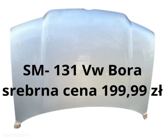 Vw Bora Maska Pokrywa Silnika 97-05 niebieska LB5N srebrna LA7W / Golf 4 czarna LC9Z biała LY9B - 12