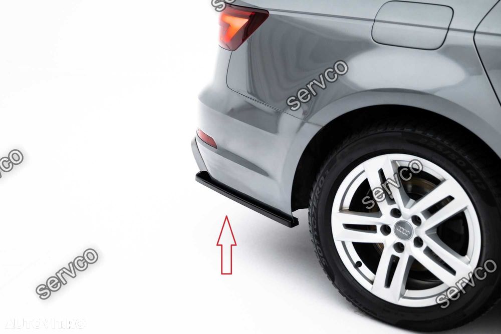 Prelungire bara spate Audi A4 S-Line S4 Sedan Avant B9 15-19 v38 - 5