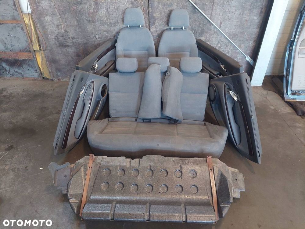 KOMPLET FOTELI LEWY PRAWY PRZÓD + KANAPA TYŁ + BOCZKI FIAT CROMA II - 1