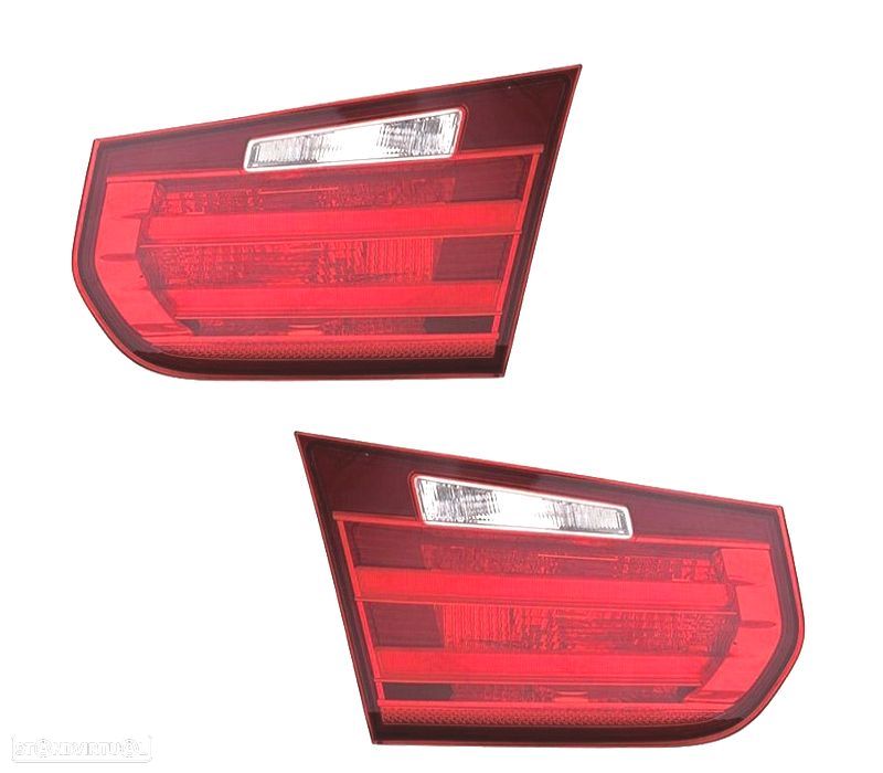 FAROLINS BMW F30 11-15 LED BRANCO VERMELHO - 1
