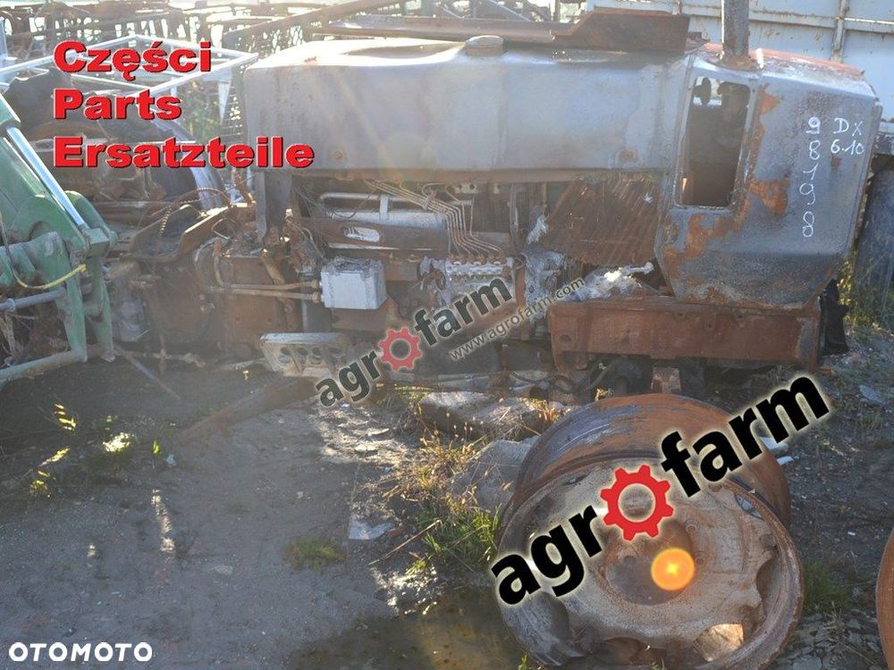 Deutz DX 6.10 części, skrzynia biegów, silnik, oś - 2