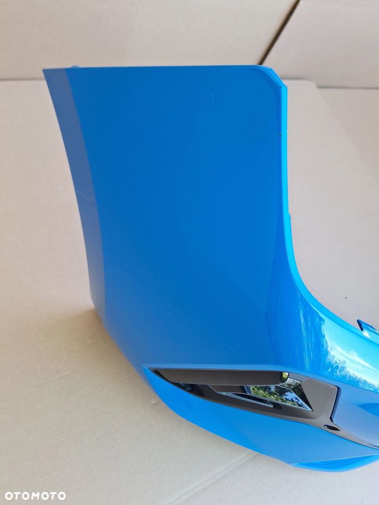 OPEL ASTRA VI 6 L GS LINE 22- B.ŁADNY NIE KLEJONY! KOLOR: KQS RACING BLUE ZDERZAK PRZÓD PRZEDNI ORYG. 9839979580 WYSYŁKA - 2