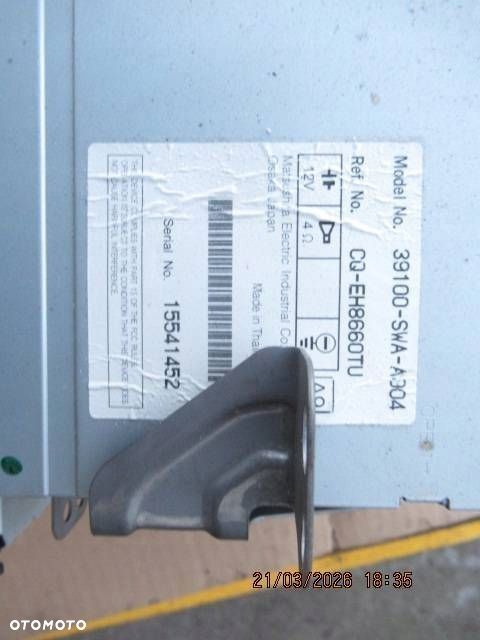stacja multimedialna honda cr-v 39100swaa304 - 4