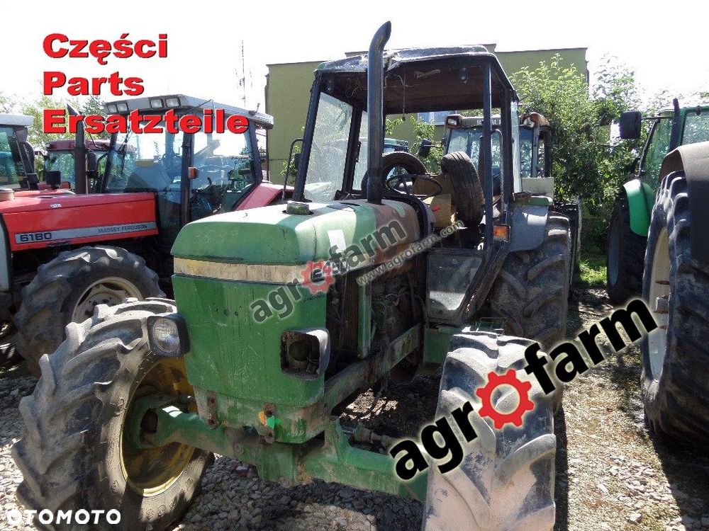 John Deere 2450 MC1 części, skrzynia biegów, oś - 4