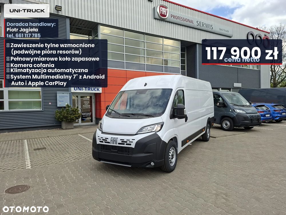 Fiat SUPER CENA! OD RĘKI ! Ducato L4H2 140KM, Kamera cofania, Android Auto, Wzmocnione zawieszenie - 2