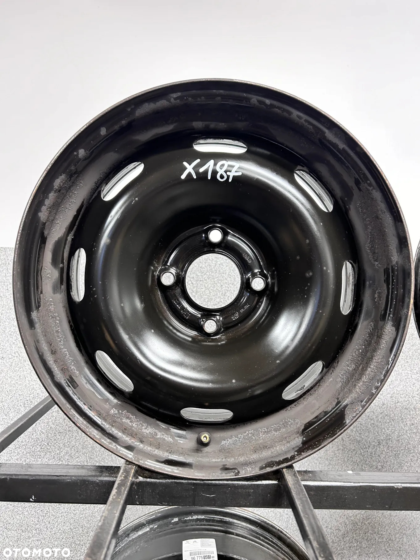 4 FELGI STAL. CITROEN C4 CACTUS , PARTNER , BERLINGO , CROSSLAND 15''  6,5J  ET20 - 2