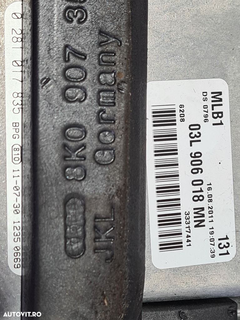 Calculator motor Audi Q5 2.0 TDI 2008 - 2012 143CP Manuala CJCA (956) 03L906018MN - 4
