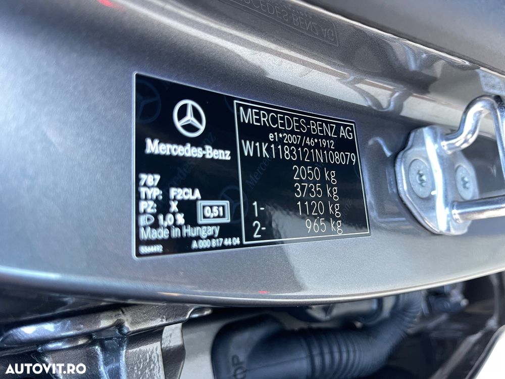 Mercedes-Benz CLA 200 d Coupe Aut. - 40
