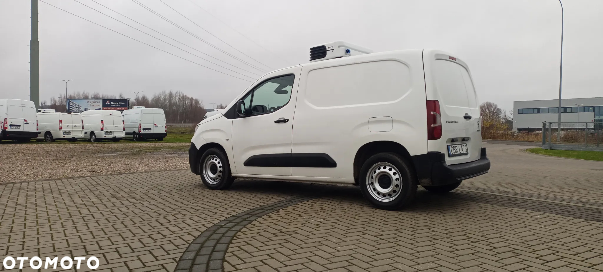 Peugeot Partner Berlingo Combo Doblo Automat Izoterma Chłodnia Mroźnia do lodów minus 20 stopni 220V grzanie - 5