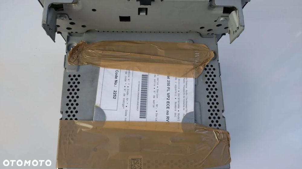 RADIO KOD DUCATO JUMPER BOXER 14- 0735656610 NO 702/008 - 4
