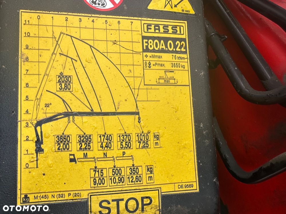 Mercedes-Benz ACTROS 2532  6X2  HDS FASSI F 80. - 21